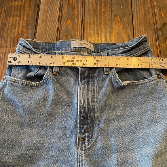 Abercrombie 90’s straight curve love ultra high rise jeans 4 - Picture 7 of 8